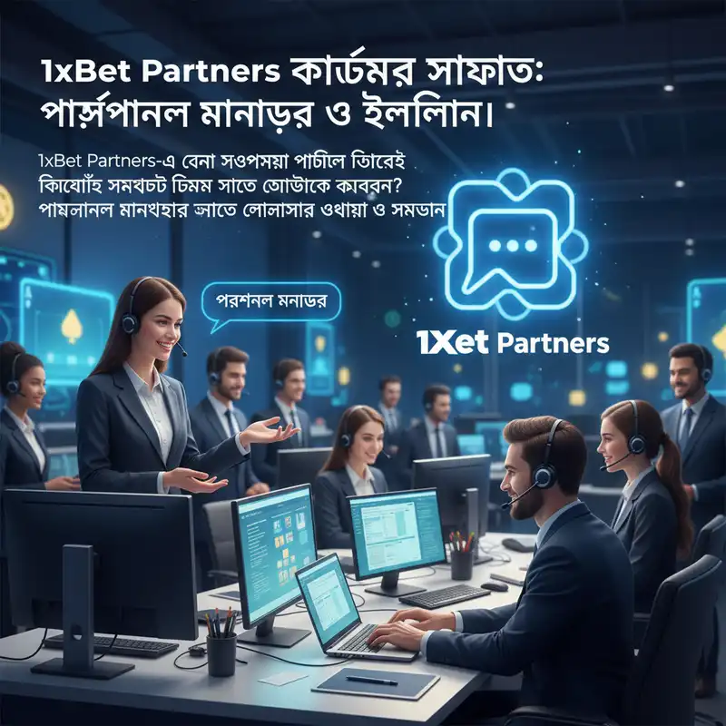 1xBet Partners Support and Personal Manager